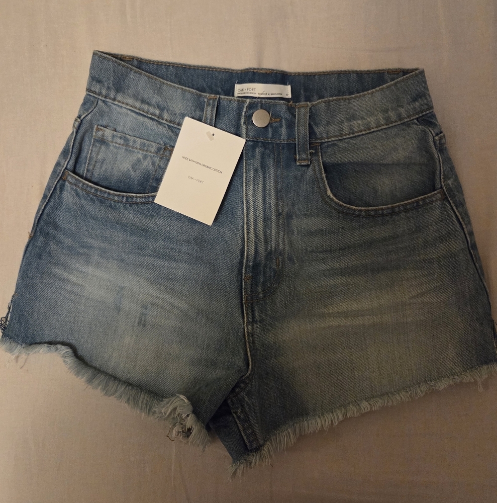 Oak + Fort Women's Light Blue Jeans